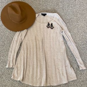 Style & Co | Beige Tunic Sweater